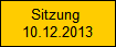 Sitzung 
10.12.2013