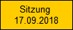 Sitzung 
17.09.2018