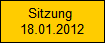 Sitzung 
18.01.2012
