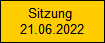 Sitzung 
21.06.2022