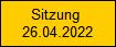 Sitzung 
26.04.2022