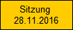 Sitzung 
28.11.2016